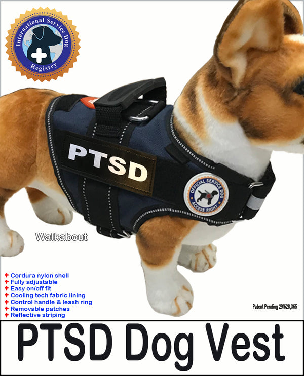 PTSD Dog Vest LUVDOGGY